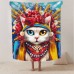 Plaid 3D Ukrainian kitty 2773_A 12913 160x200 cm