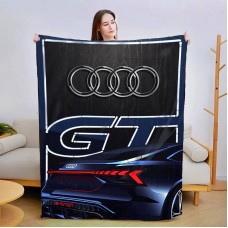 Плед 3D Audi GT 2959_C 13436 80х100 см